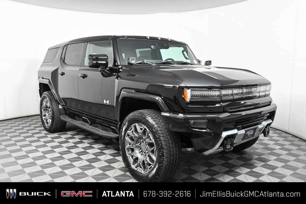 Void Black 2025 GMC Hummer EV SUV SUV / Crossover All-Wheel Drive Automatic