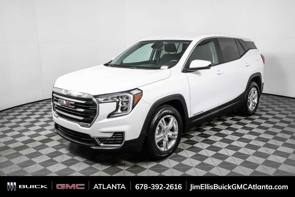 Summit White 2024 GMC Terrain SUV / Crossover Front-Wheel Drive 9-Speed Automatic Overdrive
