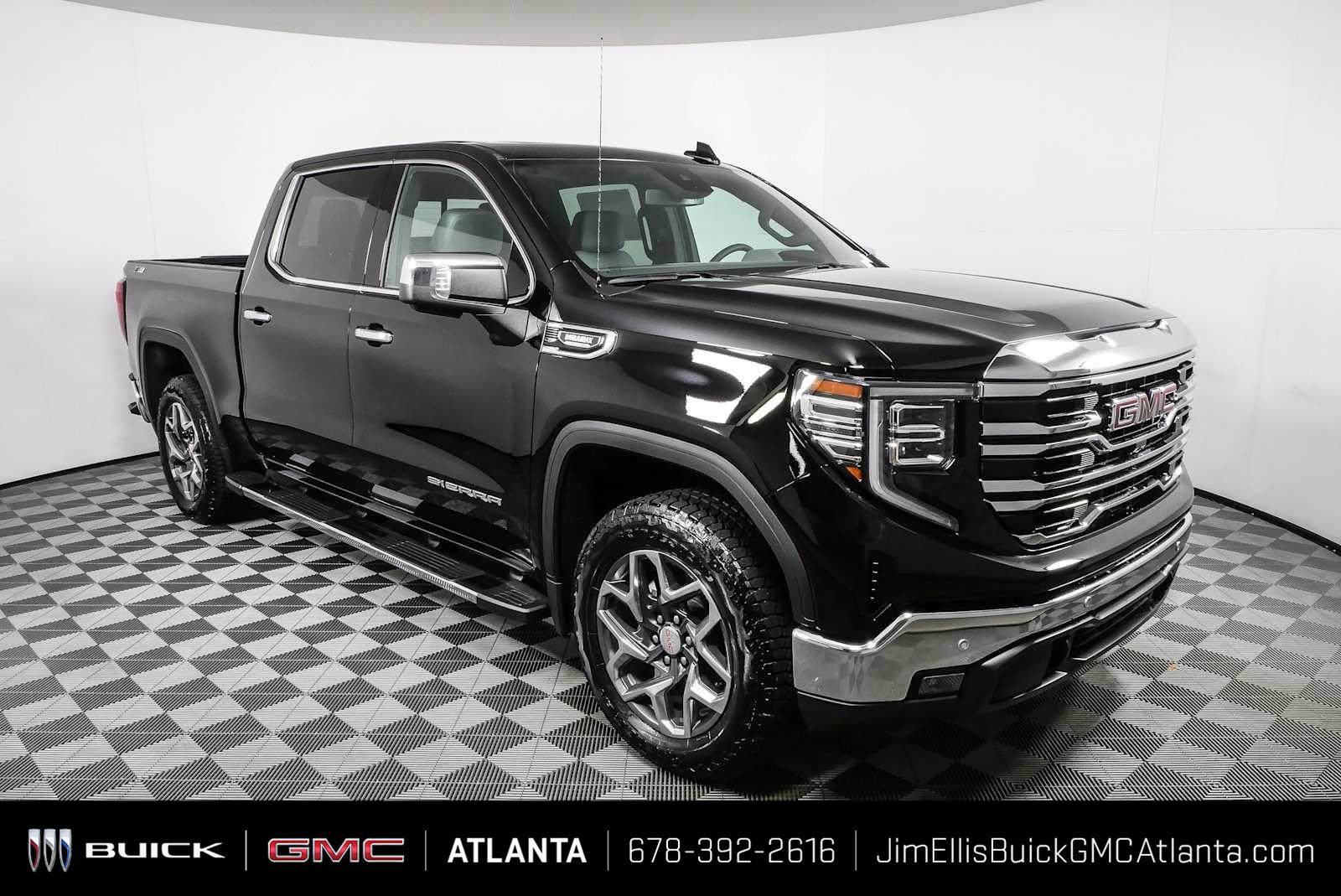 Onyx Black 2026 GMC Sierra 1500 Pickup Truck Four-Wheel Drive Automatic