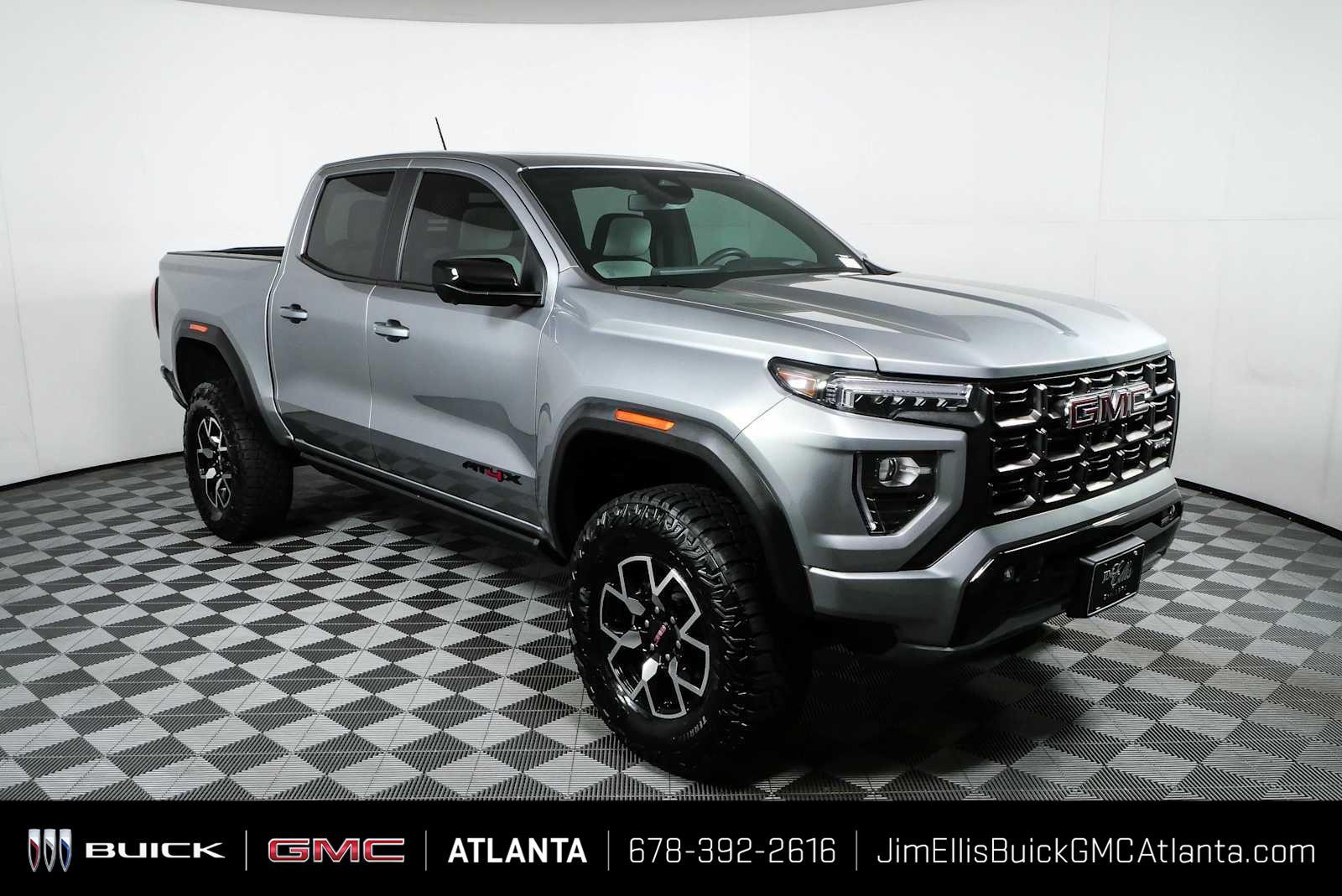 Sterling Metallic 2024 GMC Canyon Pickup Truck Four-Wheel Drive 8-Speed Automatic