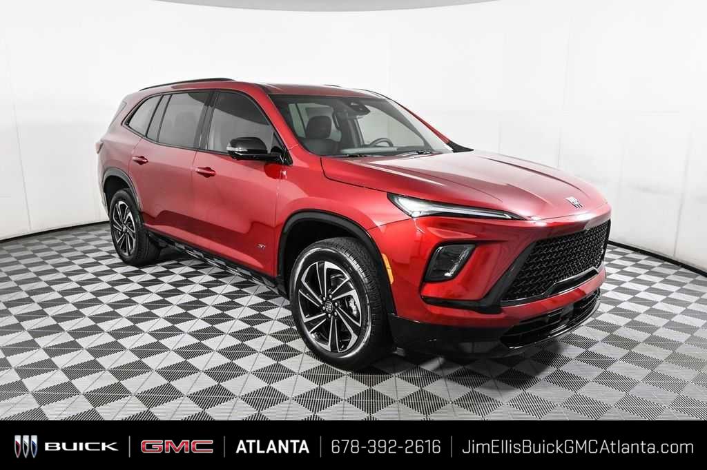 Cherry Red Tintcoat 2026 Buick Enclave SUV / Crossover Front-Wheel Drive 8-Speed Automatic