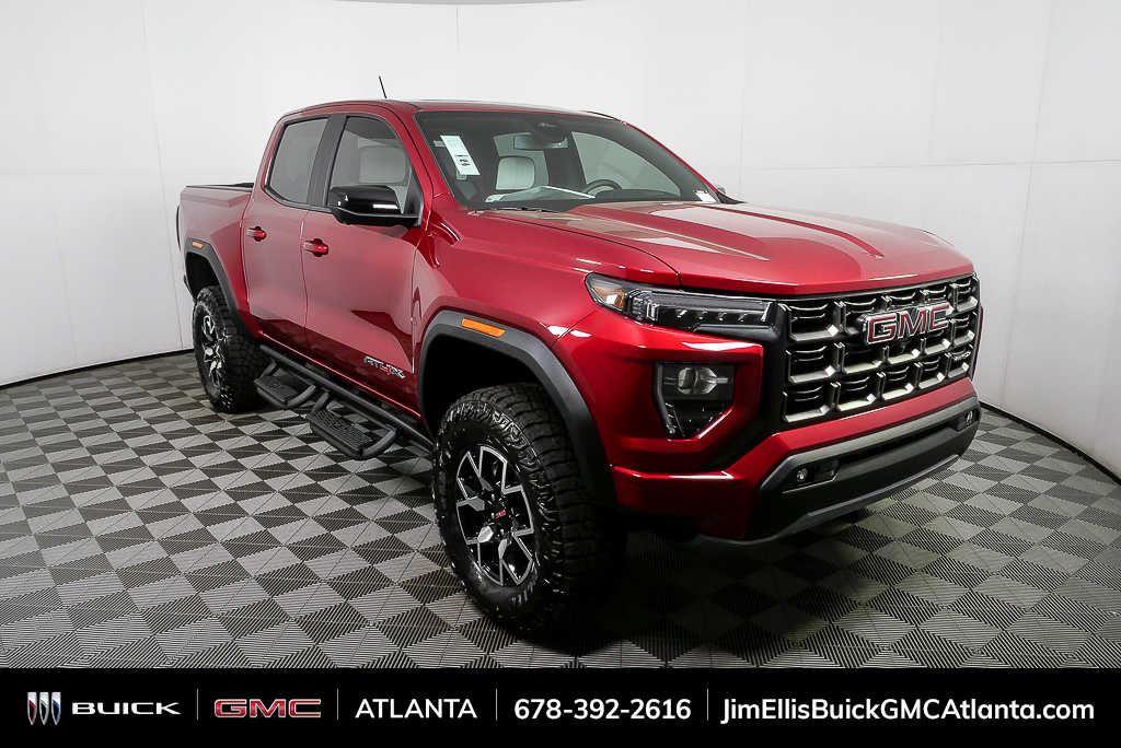 Volcanic Red Tintcoat 2026 GMC Canyon Pickup Truck Four-Wheel Drive 8-Speed Automatic