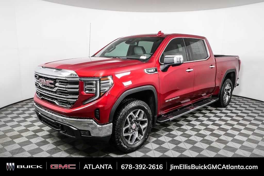 Volcanic Red Tintcoat 2026 GMC Sierra 1500 Pickup Truck Four-Wheel Drive Automatic