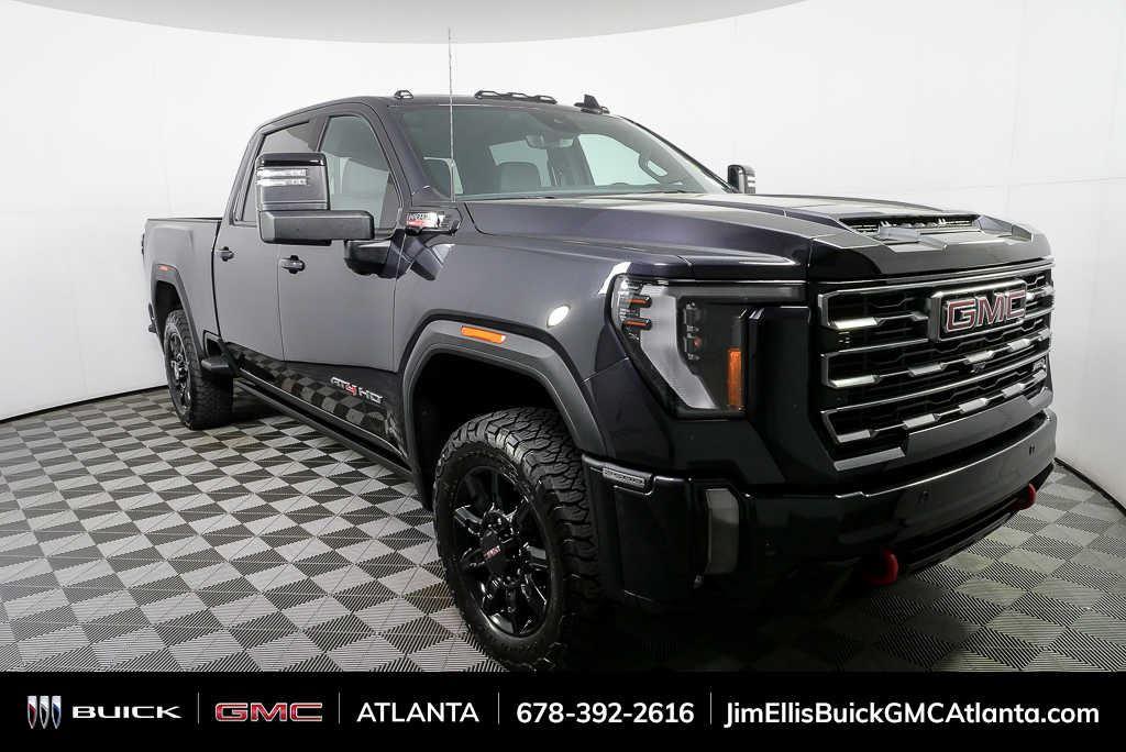 Titanium Rush Metallic 2024 GMC Sierra 2500HD Pickup Truck Four-Wheel Drive Automatic