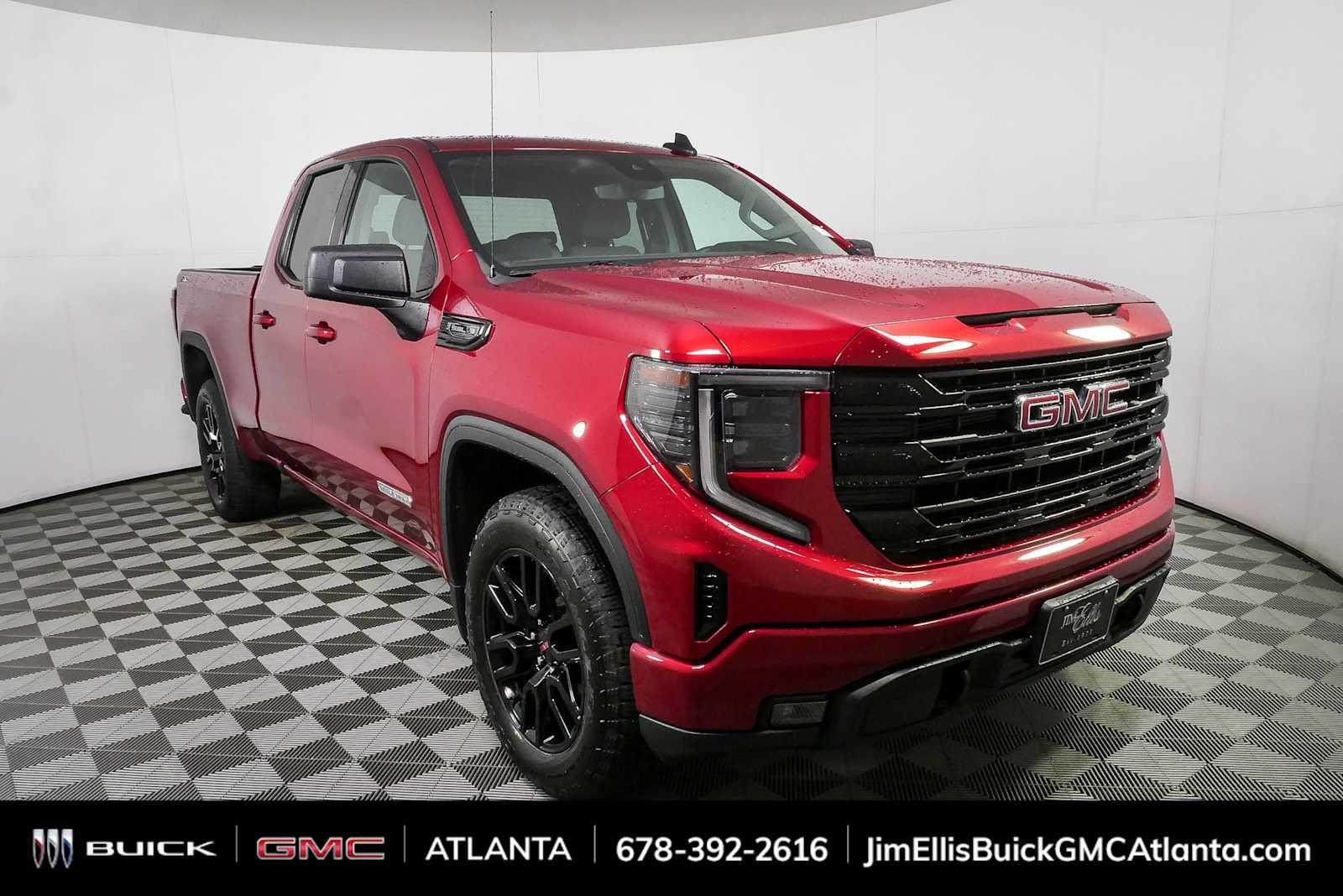 Volcanic Red Tintcoat 2023 GMC Sierra 1500 Pickup Truck Four-Wheel Drive Automatic