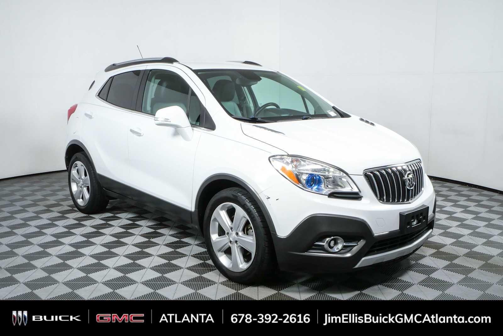 White Pearl Tricoat 2016 Buick Encore SUV / Crossover Front-Wheel Drive 6-Speed Automatic Overdrive