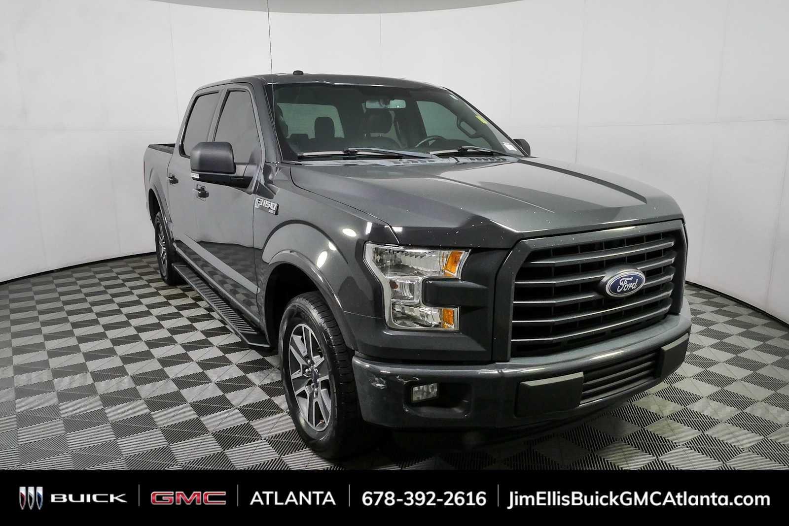 Lithium Gray 2016 Ford F-150 Pickup Truck 4X2 6-Speed Automatic