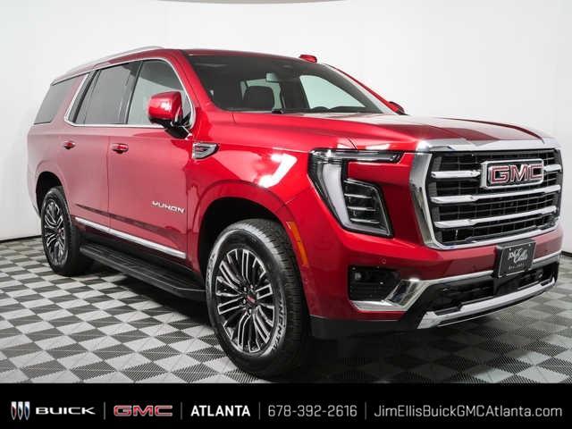 Volcanic Red Tintcoat 2025 GMC Yukon SUV / Crossover Four-Wheel Drive Automatic
