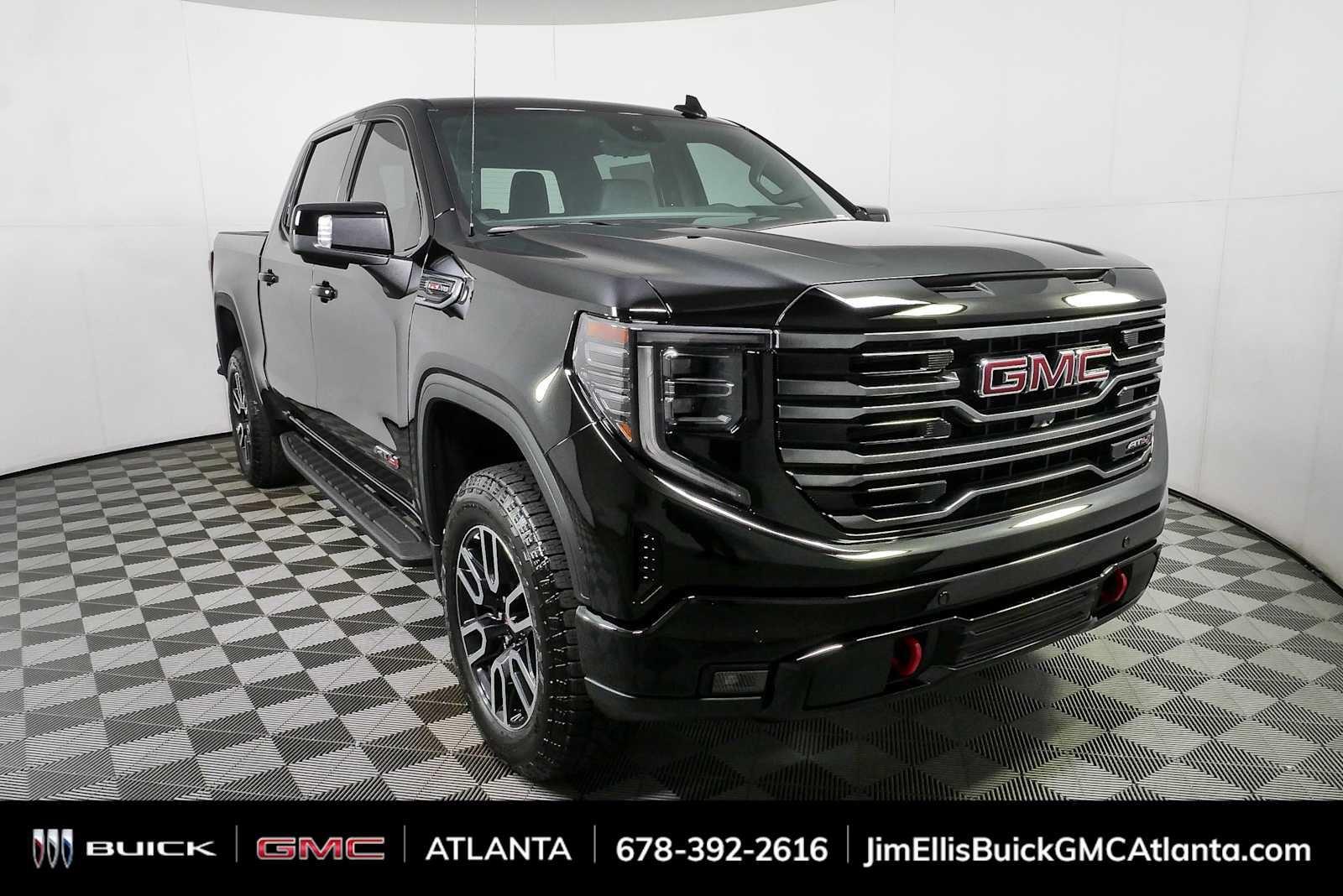 Onyx Black 2026 GMC Sierra 1500 Pickup Truck Four-Wheel Drive Automatic