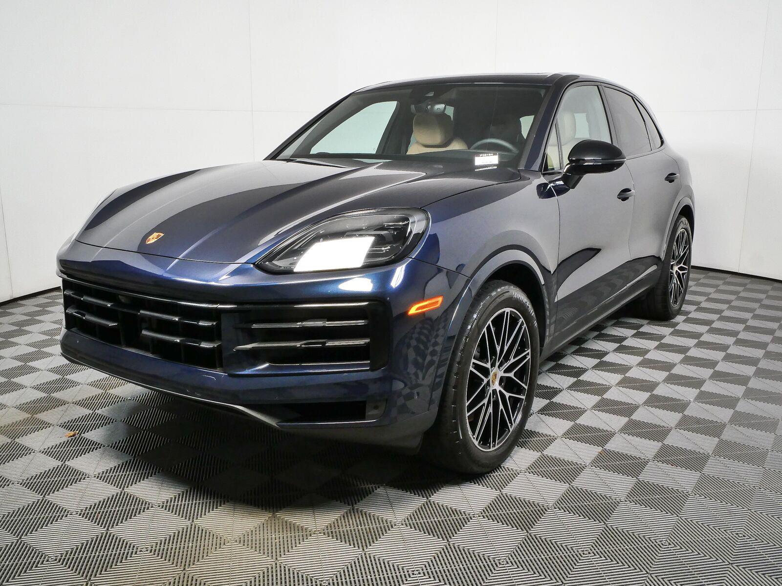 Algarve Blue Metallic 2024 Porsche Cayenne SUV / Crossover All-Wheel Drive 8-Speed Automatic