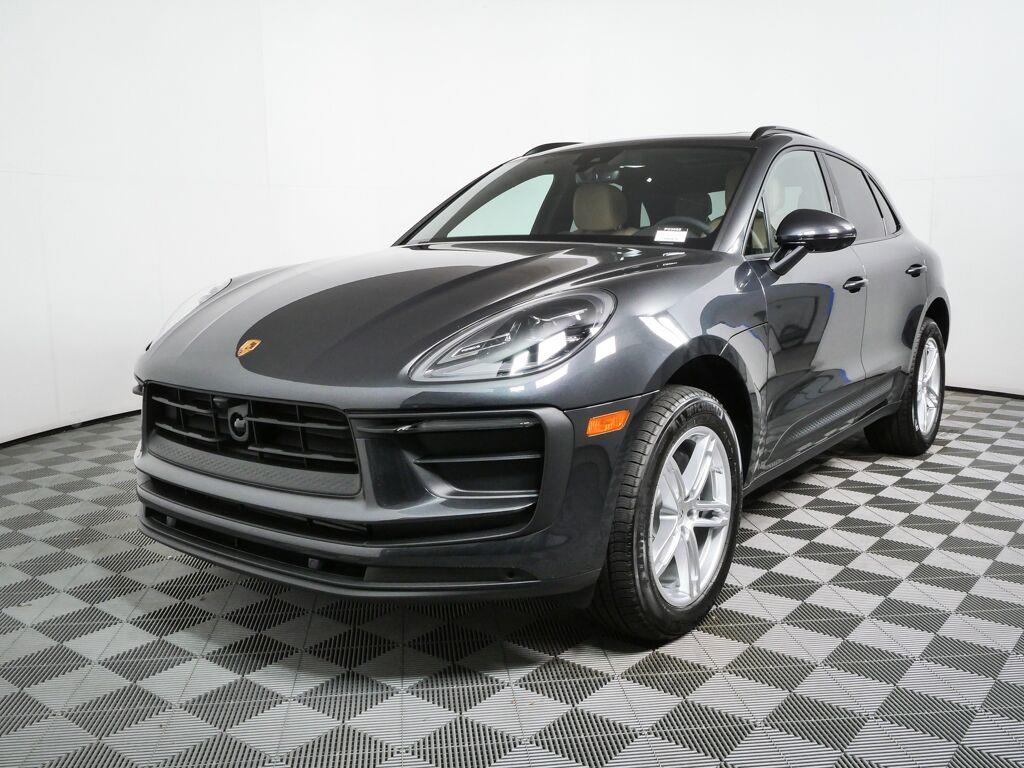 Gray (Volcano Grey Metallic) 2026 Porsche Macan SUV / Crossover All-Wheel Drive Automatic