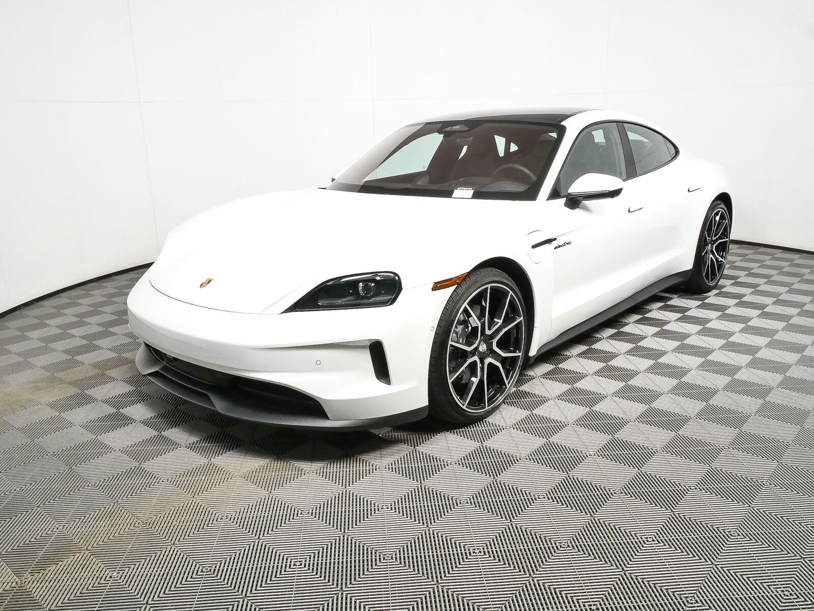 White 2026 Porsche Taycan All-Wheel Drive Automatic