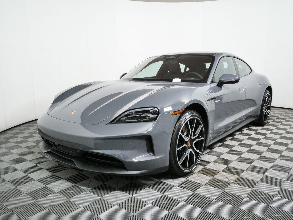 Gray (Volcano Grey Metallic) 2026 Porsche Taycan Automatic