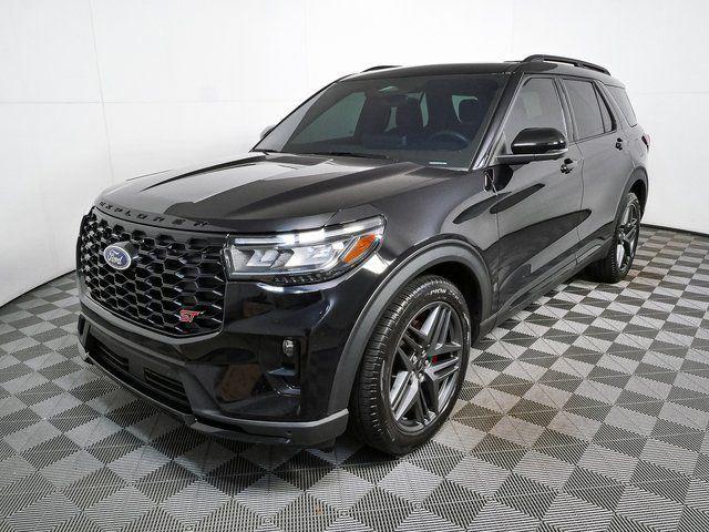 Agate Black 2025 Ford Explorer SUV / Crossover All-Wheel Drive Automatic