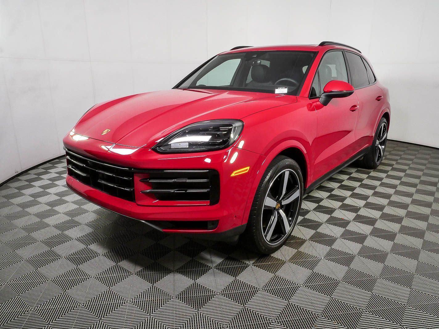 Carmine Red 2024 Porsche Cayenne SUV / Crossover All-Wheel Drive Automatic