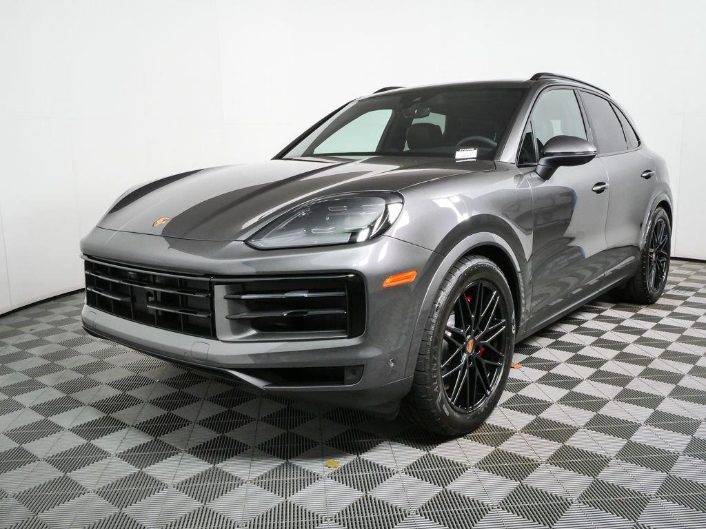 Gray (Quartzite Grey Metallic) 2026 Porsche Cayenne SUV / Crossover All-Wheel Drive 8-Speed Automatic