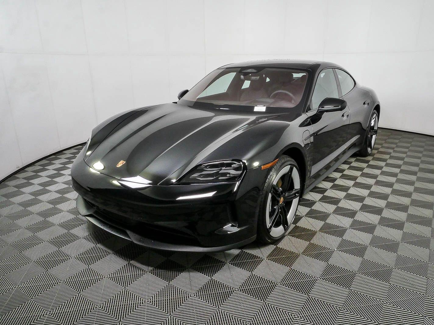 Black 2026 Porsche Taycan  All-Wheel Drive Automatic