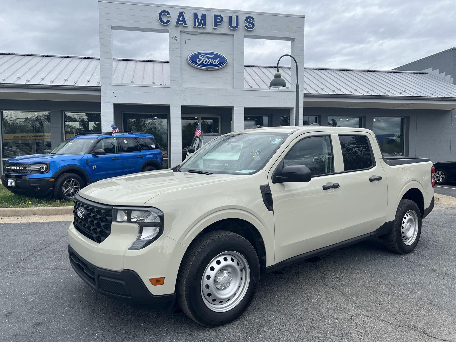 Desert Sand 2025 Ford Maverick XL SuperCrew AWD Pickup Truck All-Wheel Drive 1-Speed Dual Clutch