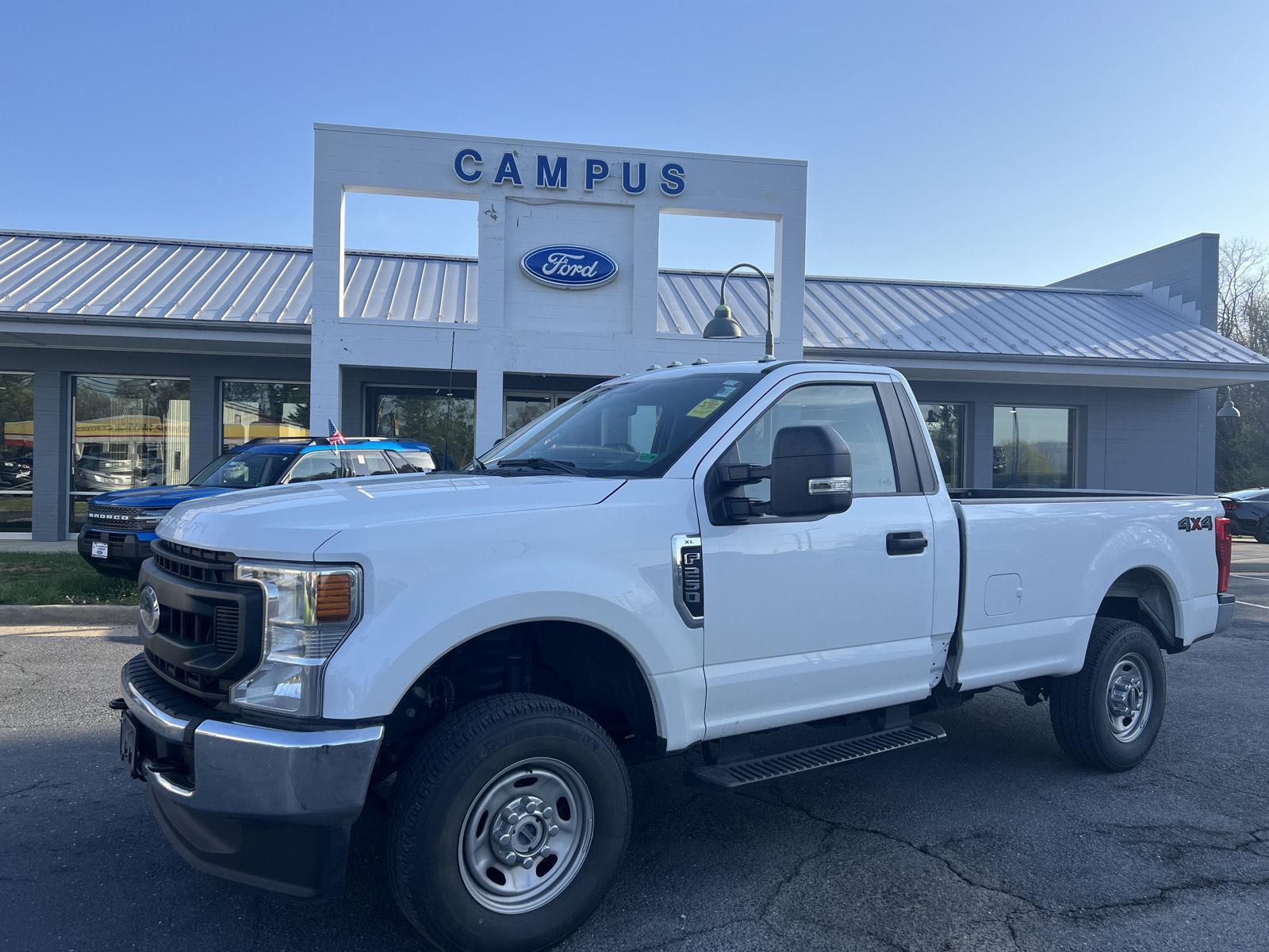 Oxford White 2022 Ford F-250 Super Duty XL LB 4WD Pickup Truck Four-Wheel Drive 6-Speed Automatic