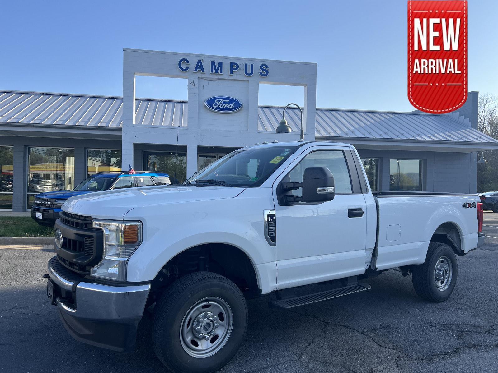 Oxford White 2022 Ford F-250 Super Duty XL LB 4WD Pickup Truck Four-Wheel Drive 6-Speed Automatic