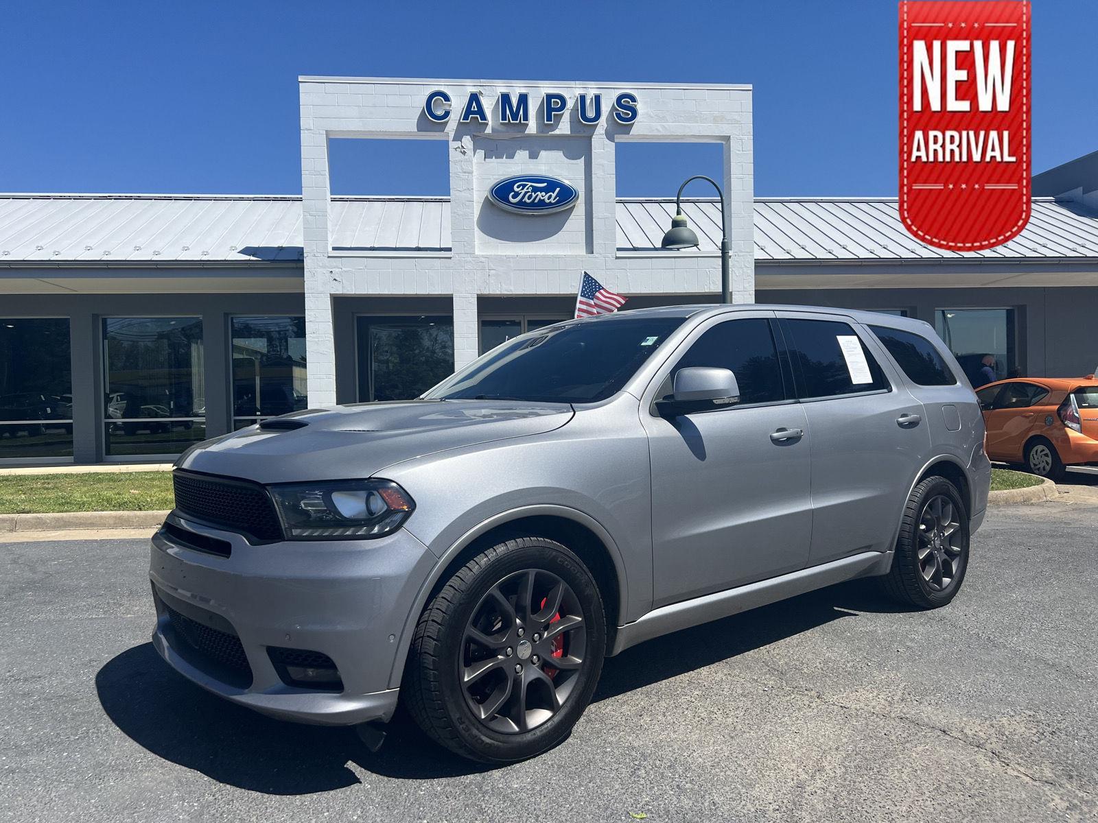 Silver (Billet Clearcoat) 2018 Dodge Durango R/T AWD SUV / Crossover All-Wheel Drive 8-Speed Automatic
