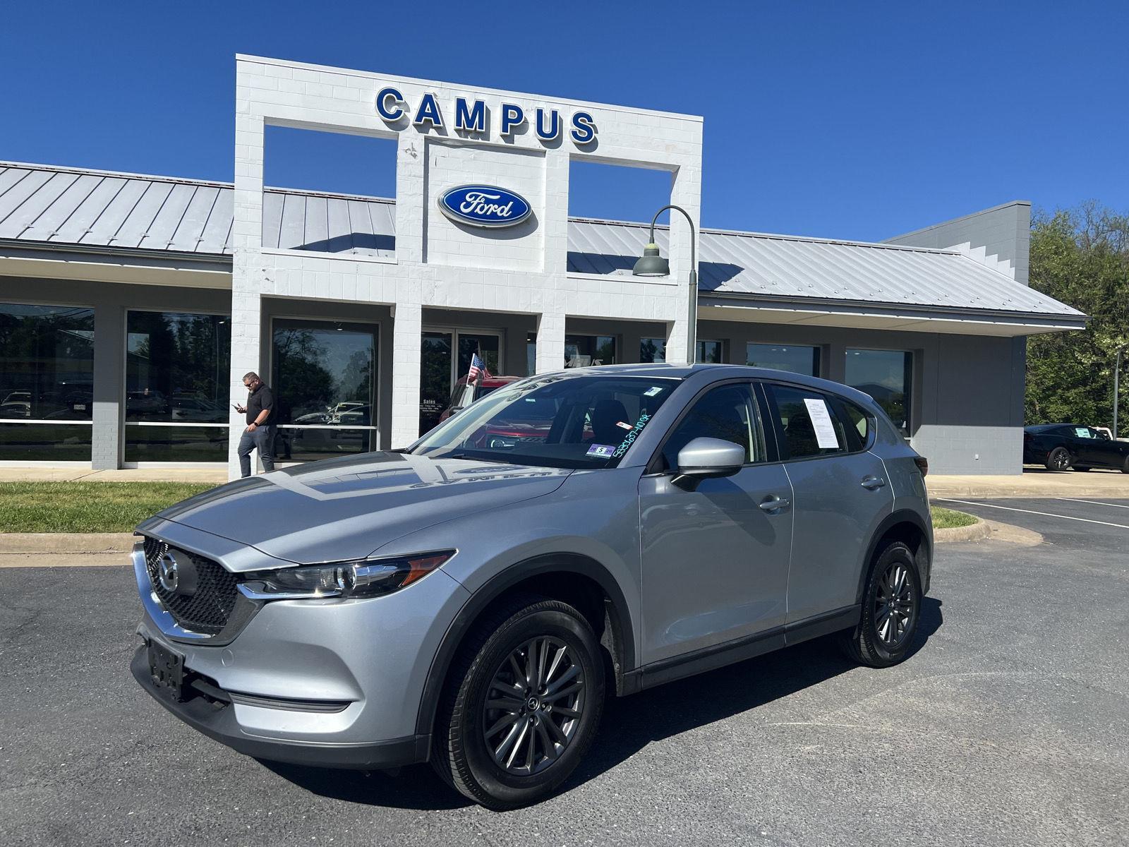 Sonic Silver Metallic 2019 Mazda CX-5 Sport AWD SUV / Crossover All-Wheel Drive Automatic