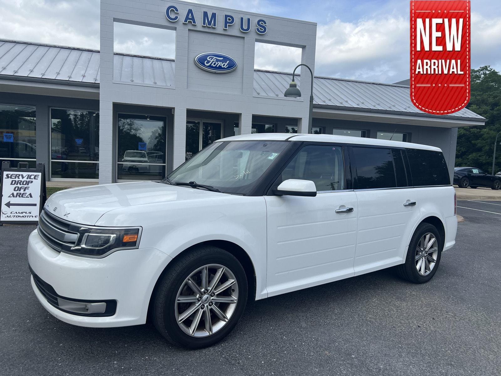 Oxford White 2019 Ford Flex Limited FWD SUV / Crossover Front-Wheel Drive 6-Speed Automatic