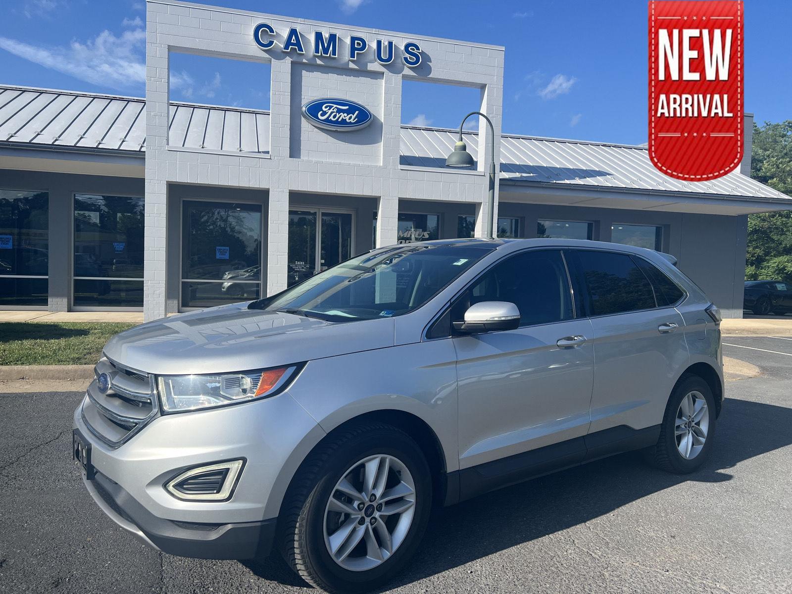 Ingot Silver 2015 Ford Edge SEL AWD SUV / Crossover All-Wheel Drive 6-Speed Automatic