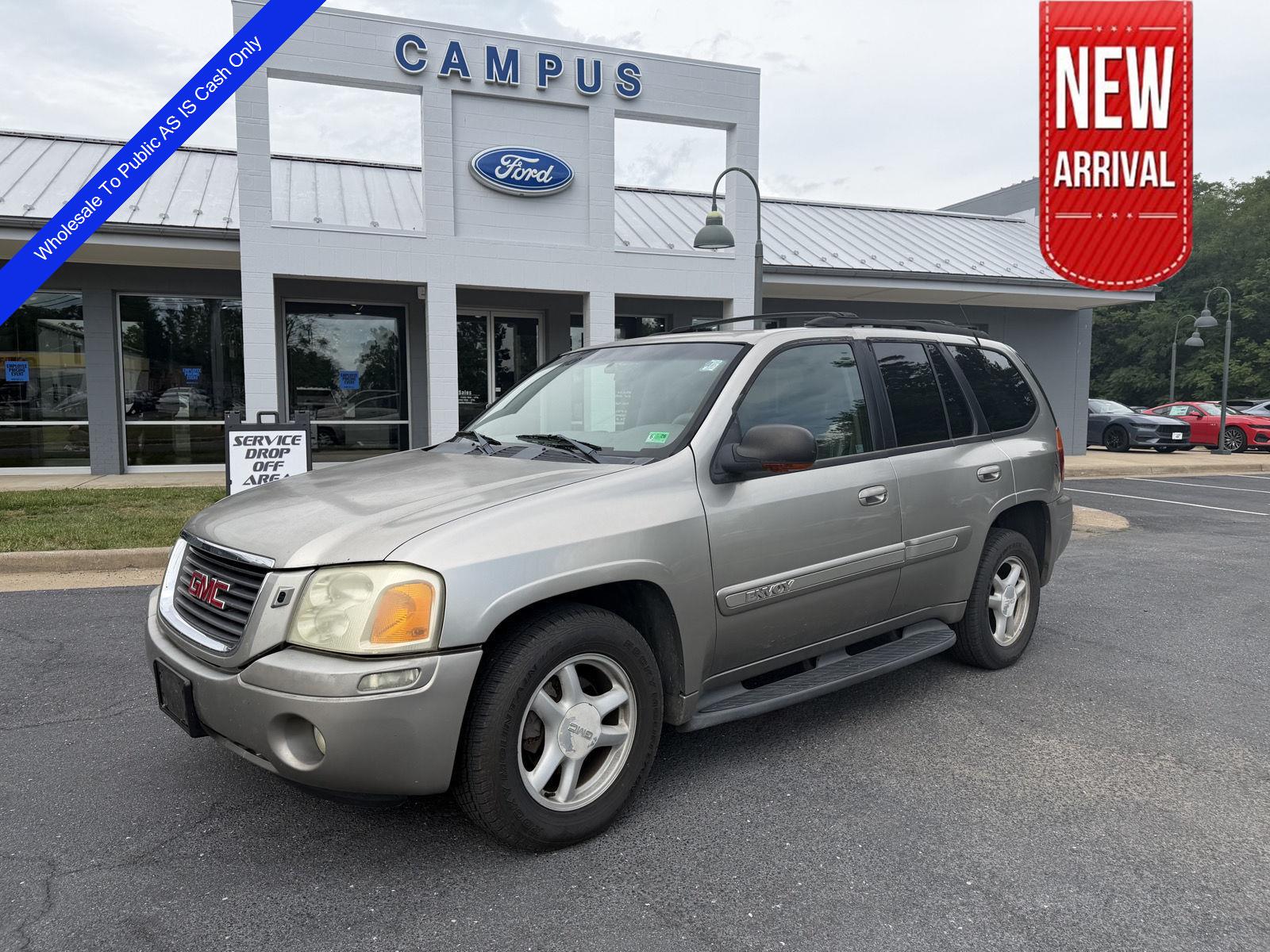 Pewter Metallic 2002 GMC Envoy SUV / Crossover Four-Wheel Drive 4-Speed Automatic Overdrive
