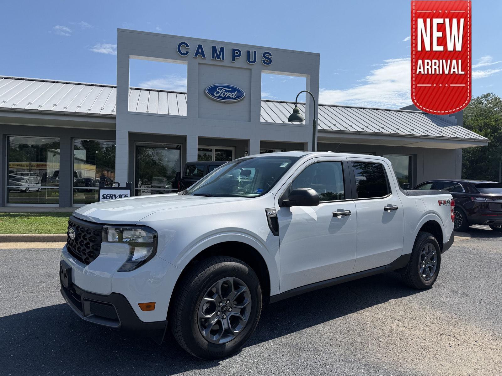 Space White 2025 Ford Maverick Pickup Truck Front-Wheel Drive 1-Speed Dual Clutch