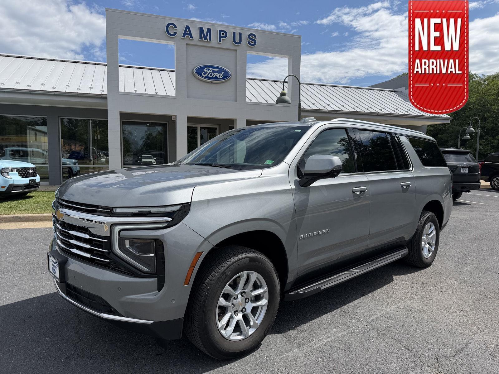 Sterling Gray Metallic 2025 Chevrolet Suburban SUV / Crossover Four-Wheel Drive Automatic