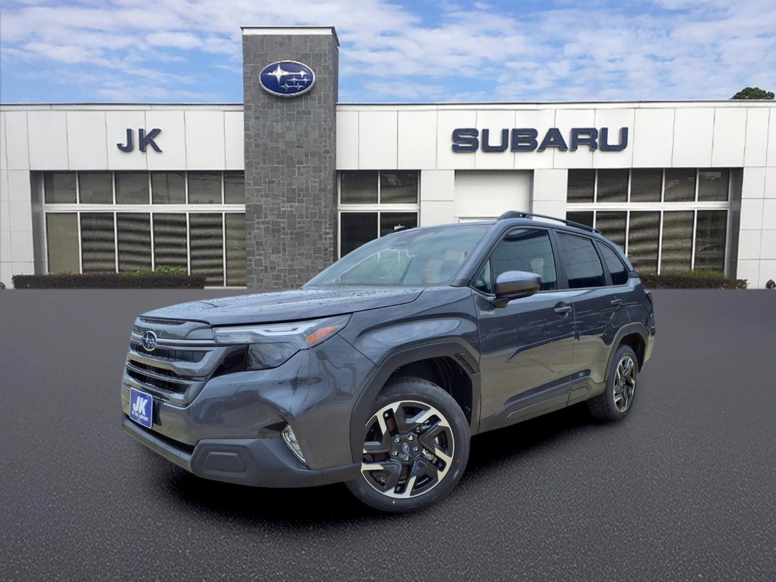 Magnetite Gray Metallic 2026 Subaru Forester Hybrid Premium AWD SUV / Crossover All-Wheel Drive Continuously Variable Transmission