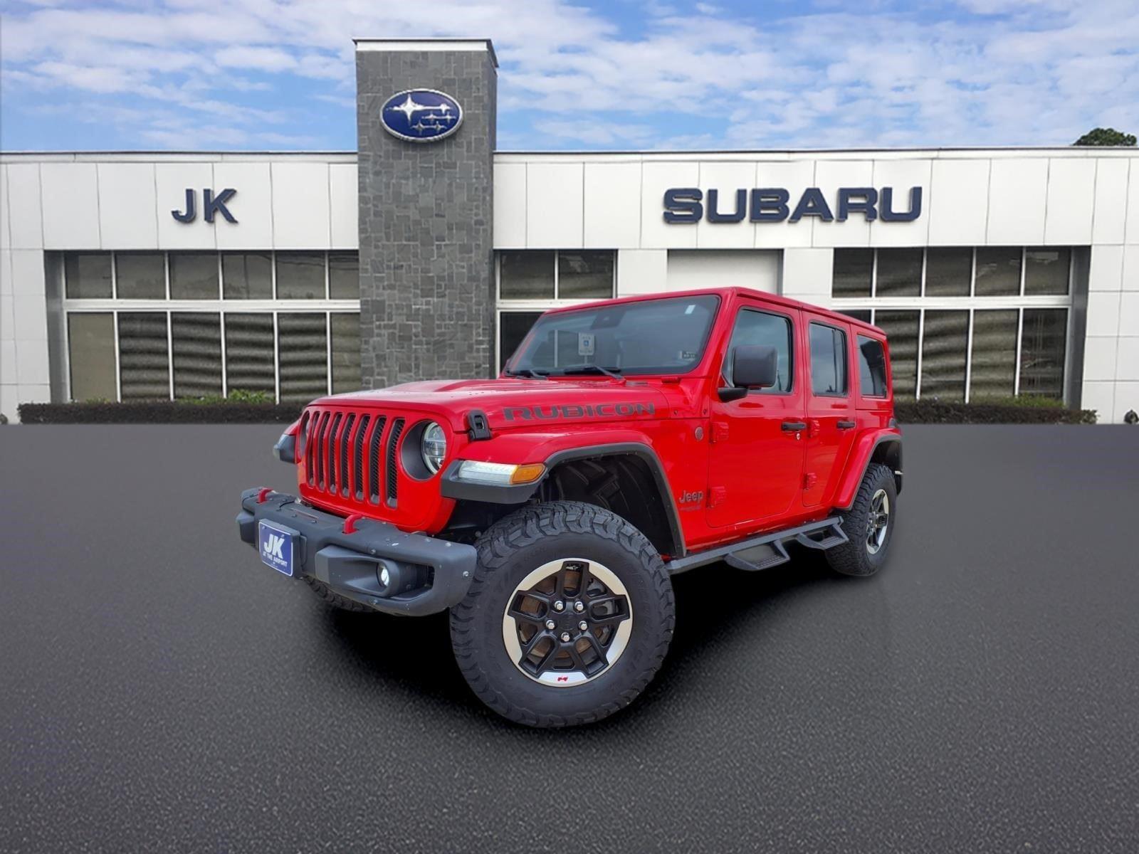 Firecracker Red Clearcoat 2020 Jeep Wrangler Unlimited Rubicon 4WD SUV / Crossover Four-Wheel Drive 8-Speed Automatic
