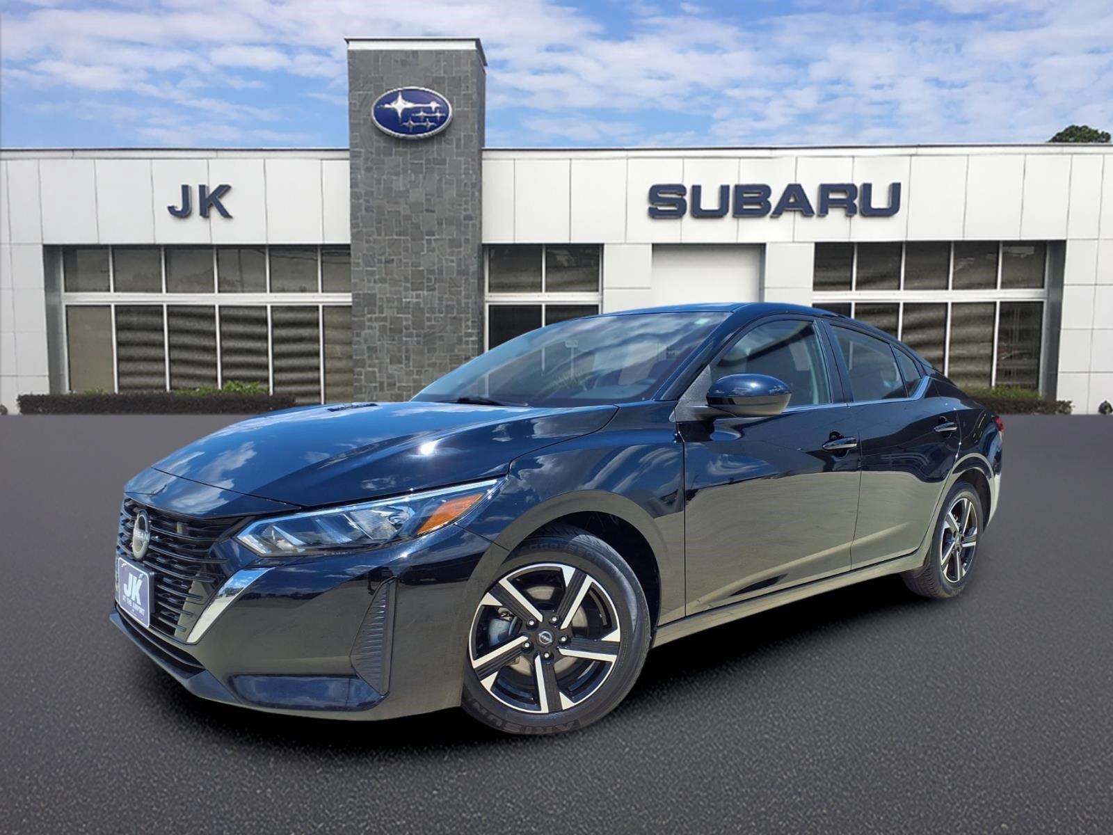 Super Black 2024 Nissan Sentra Sedan Front-Wheel Drive Continuously Variable Transmission