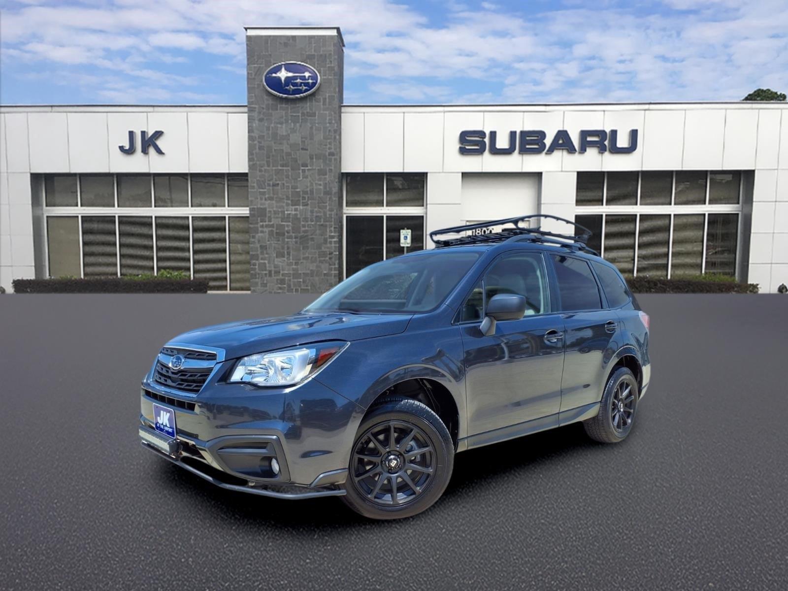 Crystal Black Silica 2018 Subaru Forester SUV / Crossover All-Wheel Drive Continuously Variable Transmission
