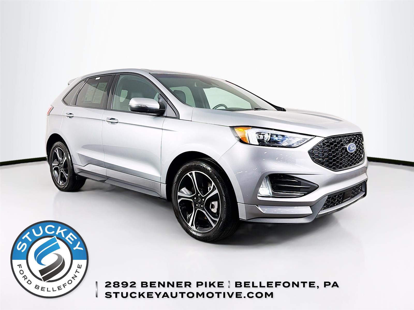 Iconic Silver 2024 Ford Edge ST AWD SUV / Crossover All-Wheel Drive 7-Speed Automatic