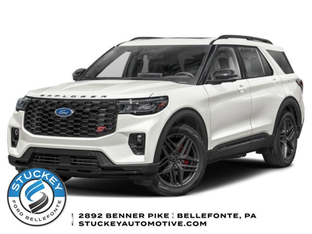 Marsh Gray 2026 Ford Explorer ST AWD SUV / Crossover All-Wheel Drive Automatic