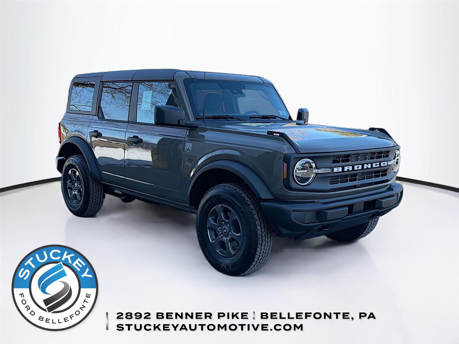 Marsh Gray 2026 Ford Bronco SUV / Crossover Four-Wheel Drive Automatic