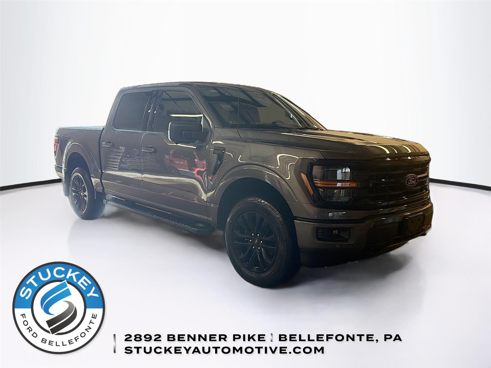 Carbonized Gray 2026 Ford F-150 XLT SuperCrew 4WD Pickup Truck Four-Wheel Drive Automatic