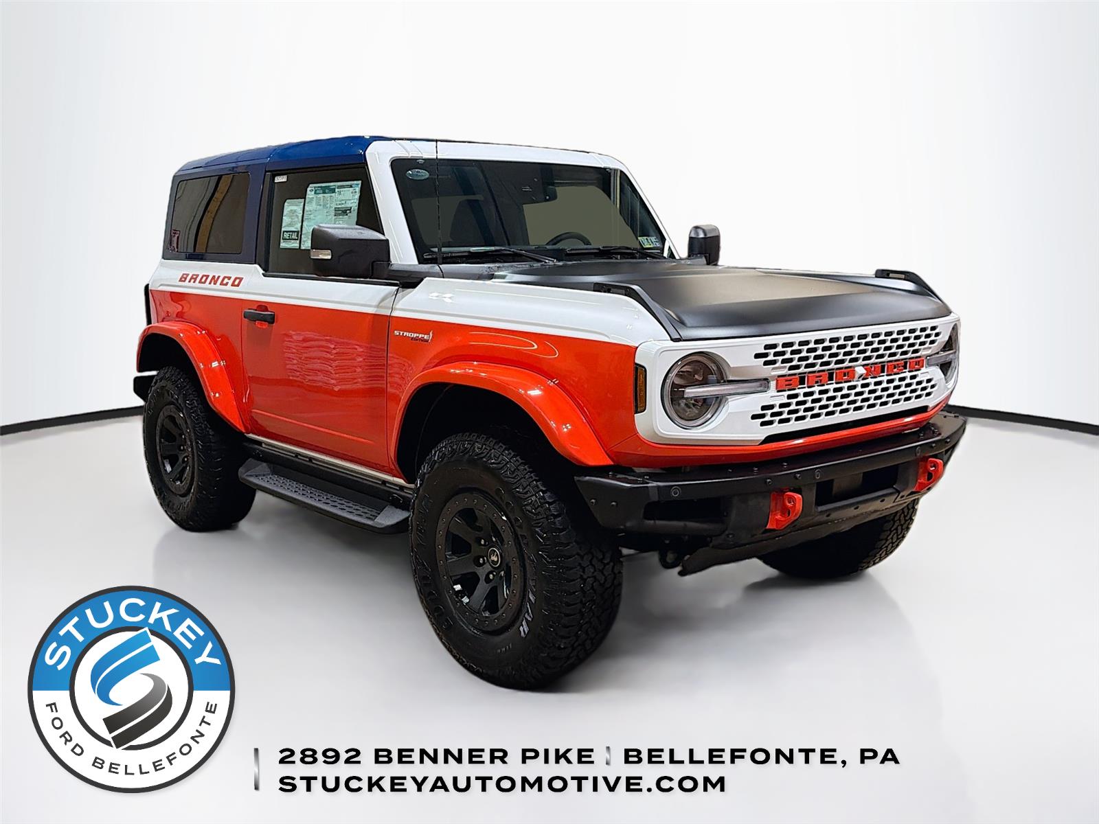 Oxford White 2025 Ford Bronco Stroppe Edition 4WD SUV / Crossover Four-Wheel Drive Automatic