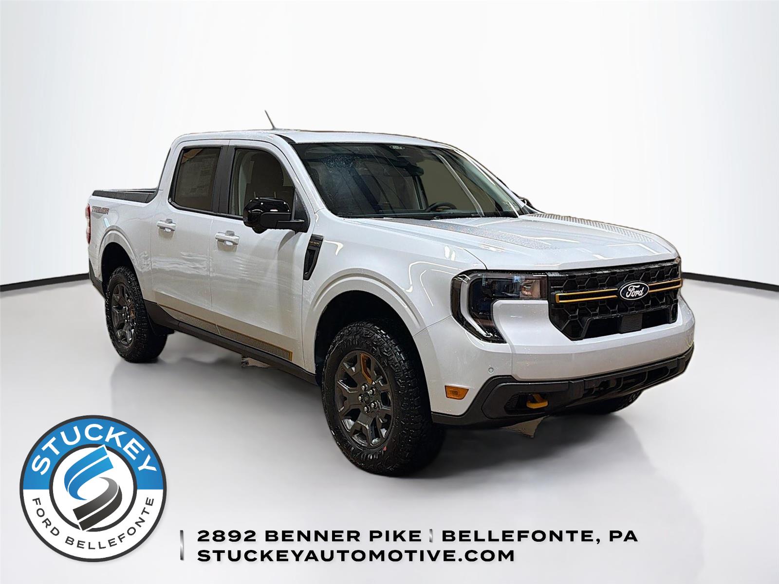 Space White 2026 Ford Maverick Pickup Truck All-Wheel Drive 8-Speed Automatic