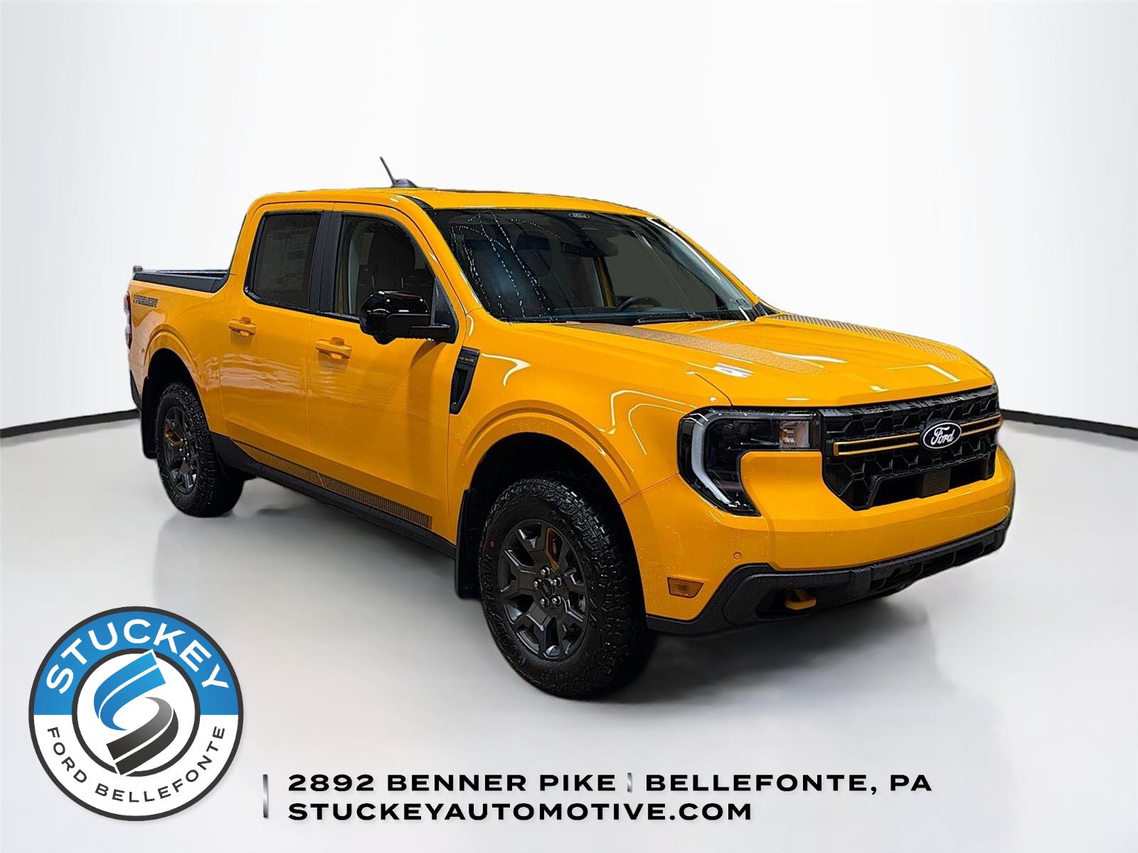 Orange Fury Metallic Tri-Coat 2026 Ford Maverick Tremor SuperCrew AWD Pickup Truck All-Wheel Drive 8-Speed Automatic