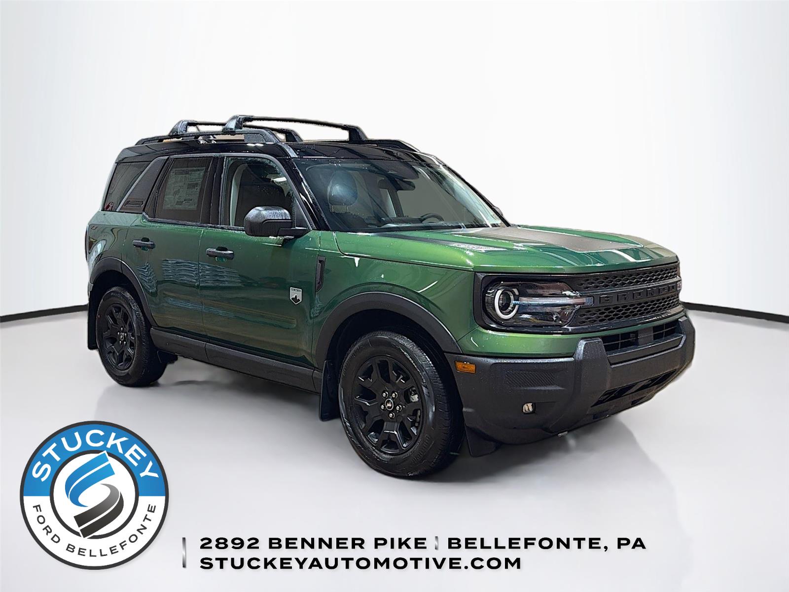Eruption Green 2025 Ford Bronco Sport SUV / Crossover All-Wheel Drive 8-Speed Automatic