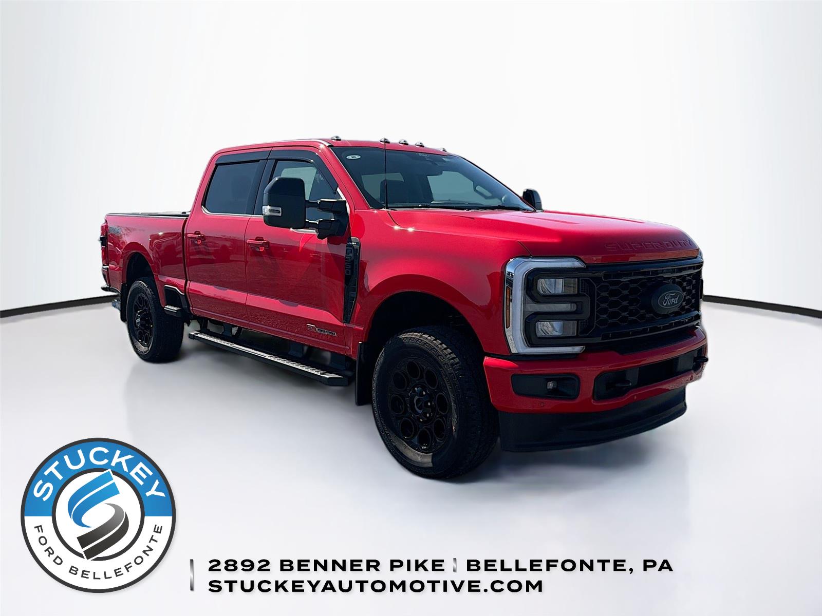 Race Red 2026 Ford F-350 Super Duty Pickup Truck Four-Wheel Drive Automatic