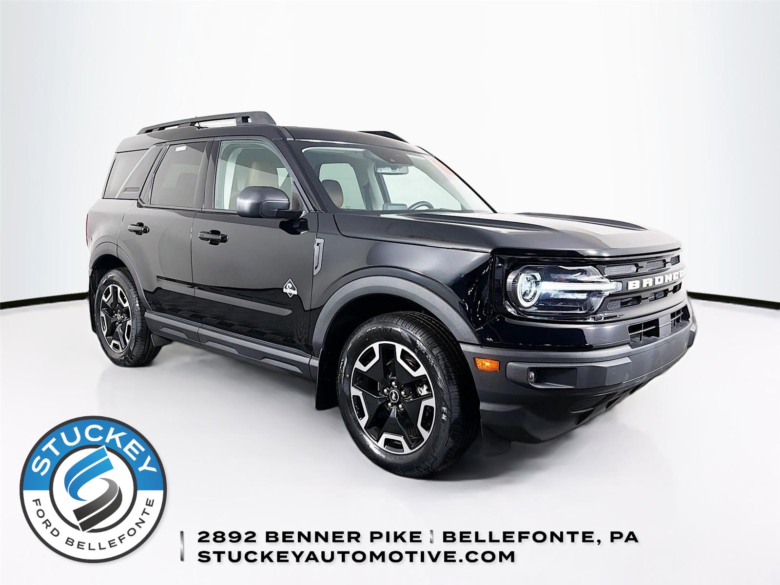 Shadow Black 2023 Ford Bronco Sport Outer Banks AWD SUV / Crossover All-Wheel Drive 8-Speed Automatic