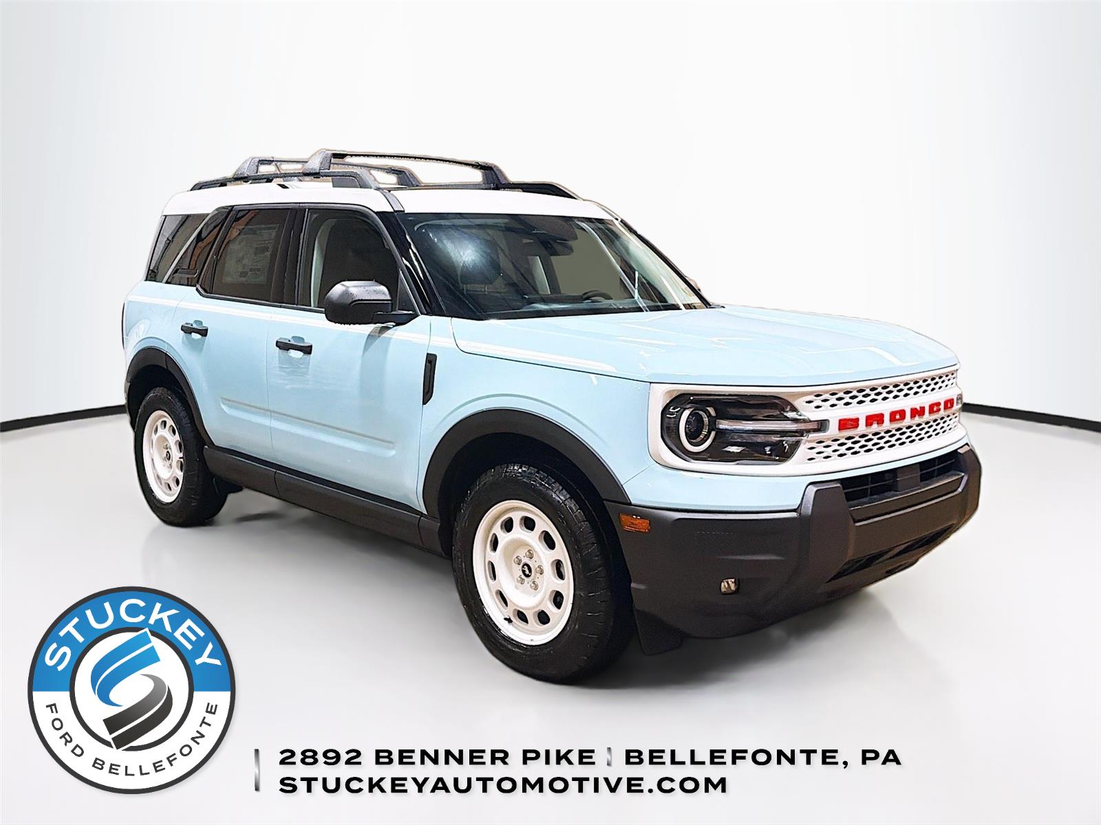 Robins Egg Blue 2025 Ford Bronco Sport Heritage AWD SUV / Crossover All-Wheel Drive 8-Speed Automatic