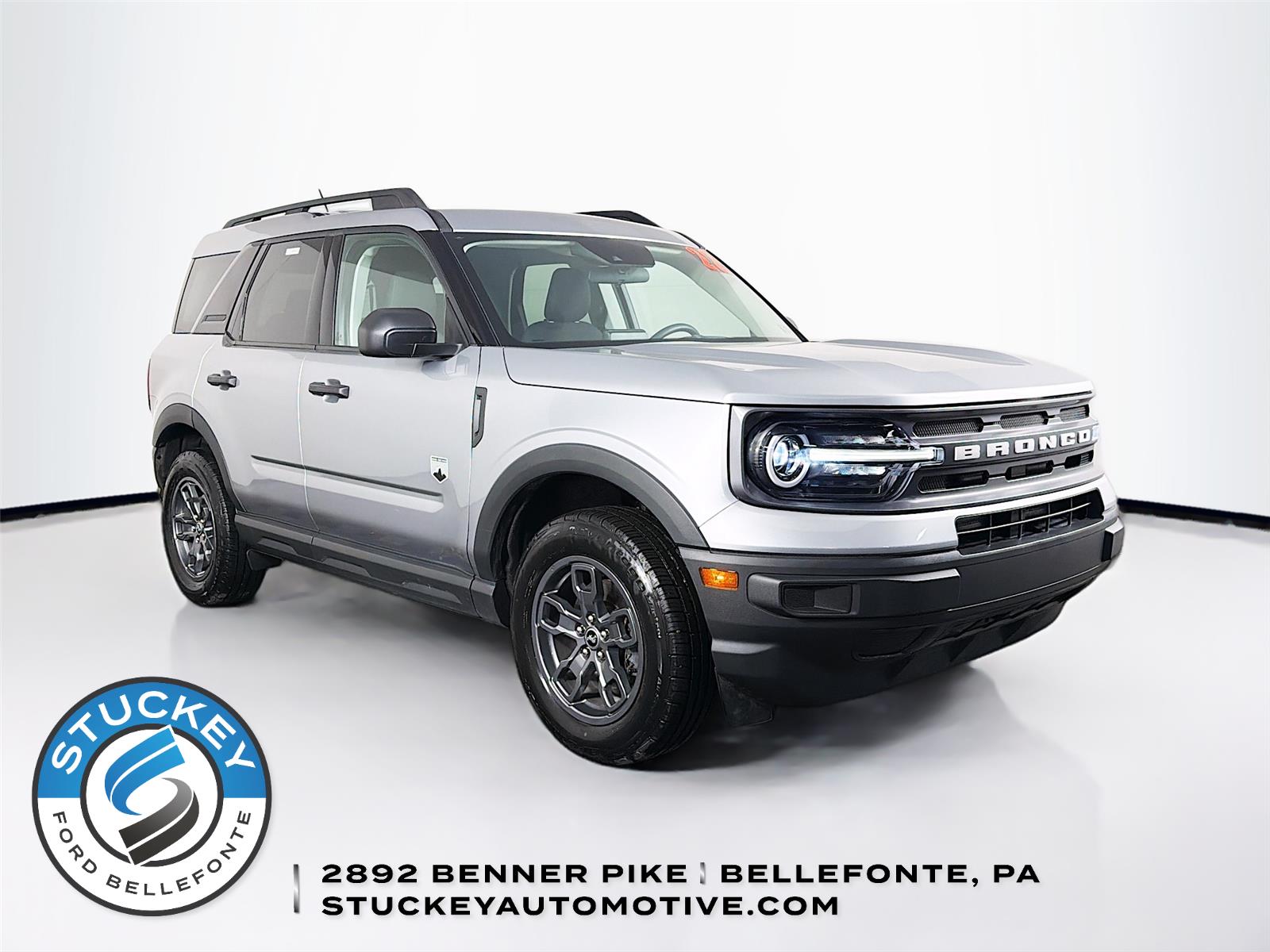 Iconic Silver 2022 Ford Bronco Sport Big Bend AWD SUV / Crossover All-Wheel Drive 8-Speed Automatic
