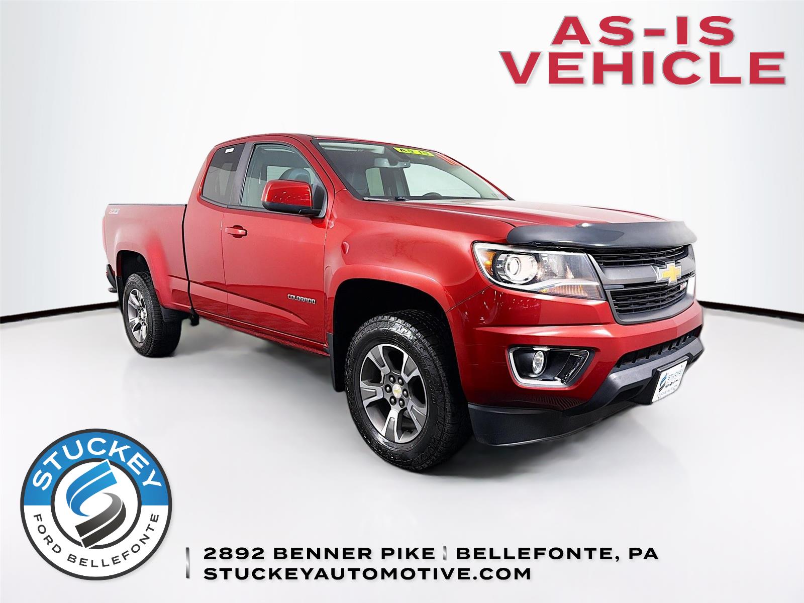 Red Rock Metallic 2016 Chevrolet Colorado Z71 Extended Cab LB 4WD Pickup Truck Four-Wheel Drive 6-Speed Automatic