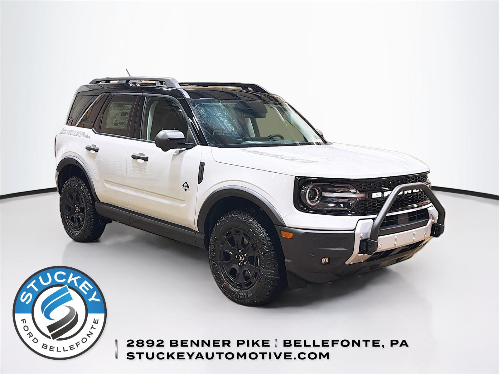 Space White Metallic 2026 Ford Bronco Sport SUV / Crossover All-Wheel Drive 8-Speed Automatic