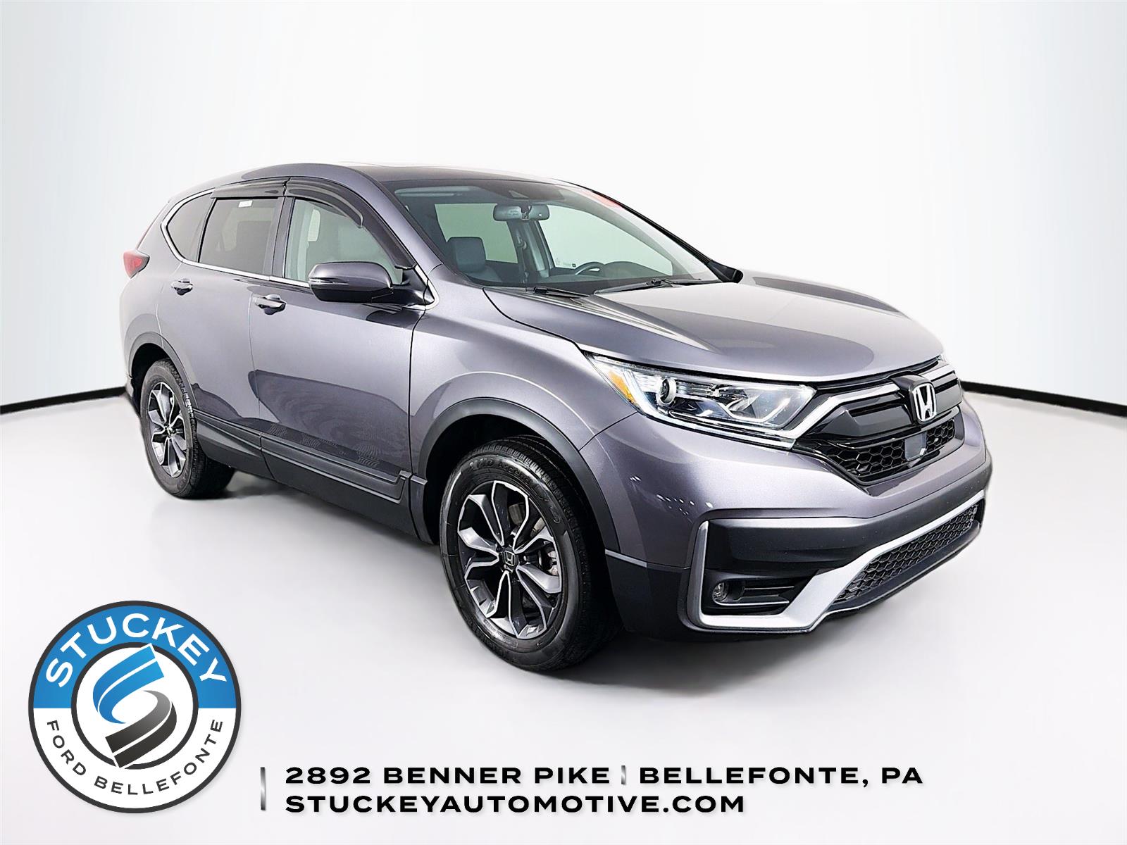 Gray (Modern Steel Metallic) 2020 Honda CR-V EX-L AWD SUV / Crossover All-Wheel Drive Continuously Variable Transmission